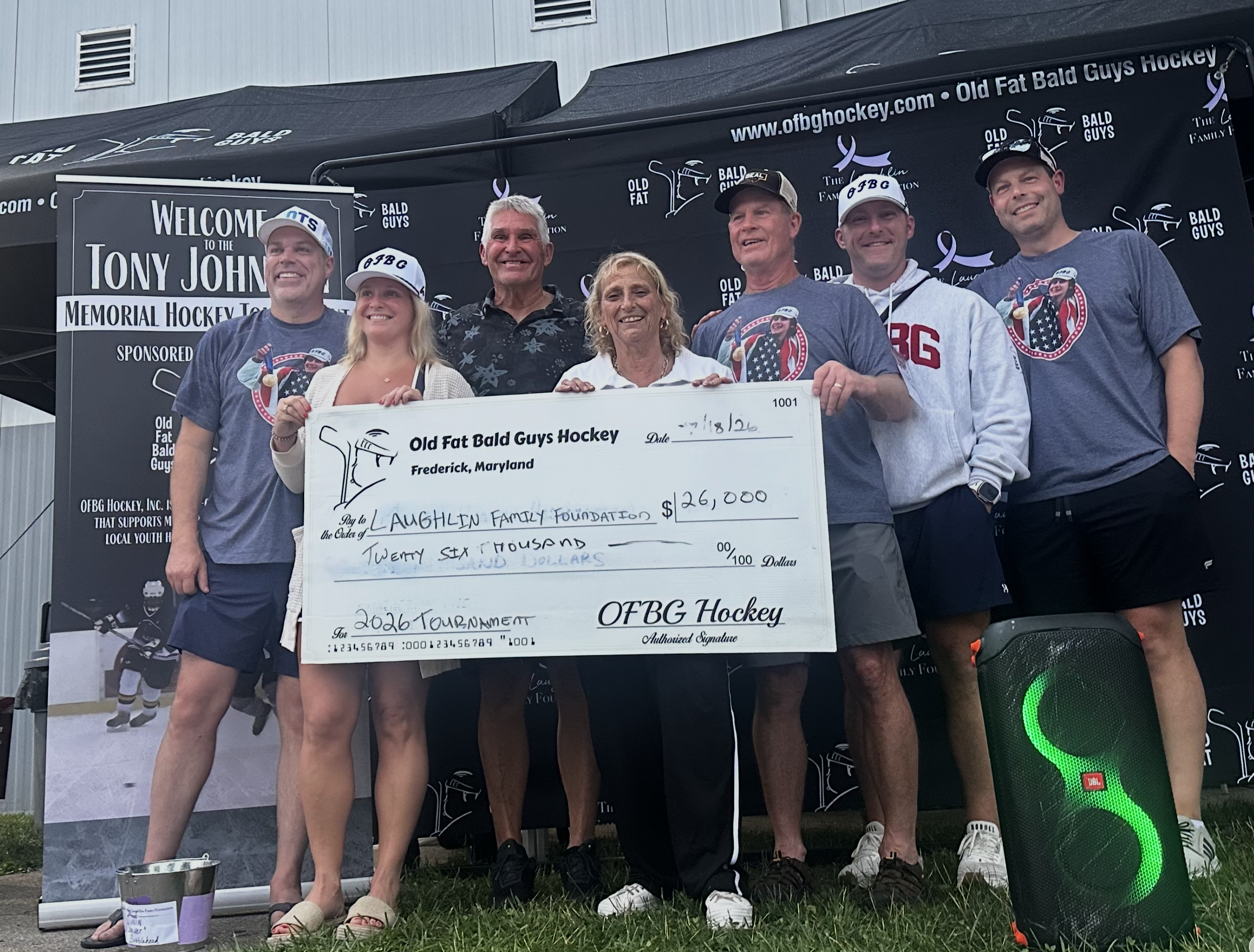 OFBG Raises $26,000 for Laughlin Family Foundation